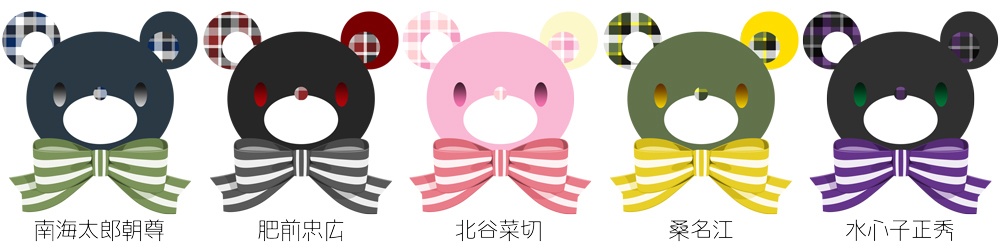 《刀剣ベア》アクリルストラップ