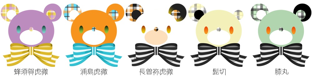 《刀剣ベア》アクリルストラップ