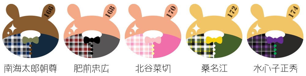 《刀剣ウサド》アクリルストラップ