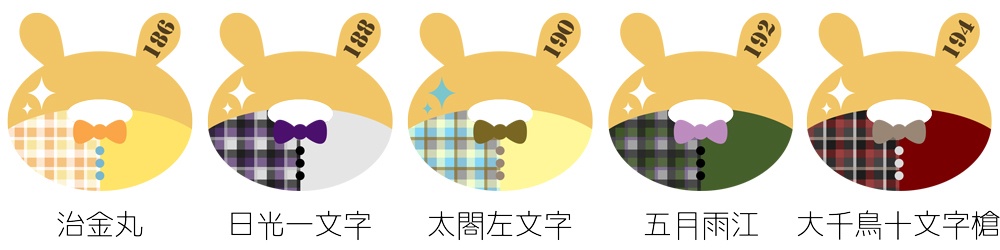 《刀剣ウサド》ミニアクリルスタンド