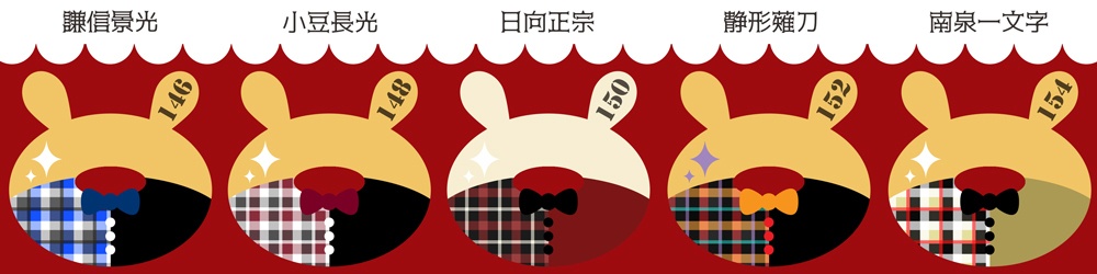 《刀剣ウサド》ミニアクリルスタンド