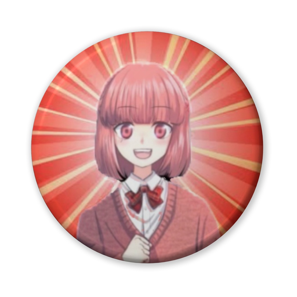 syusyuの記念缶バッチ「syusyu:前期.ver」