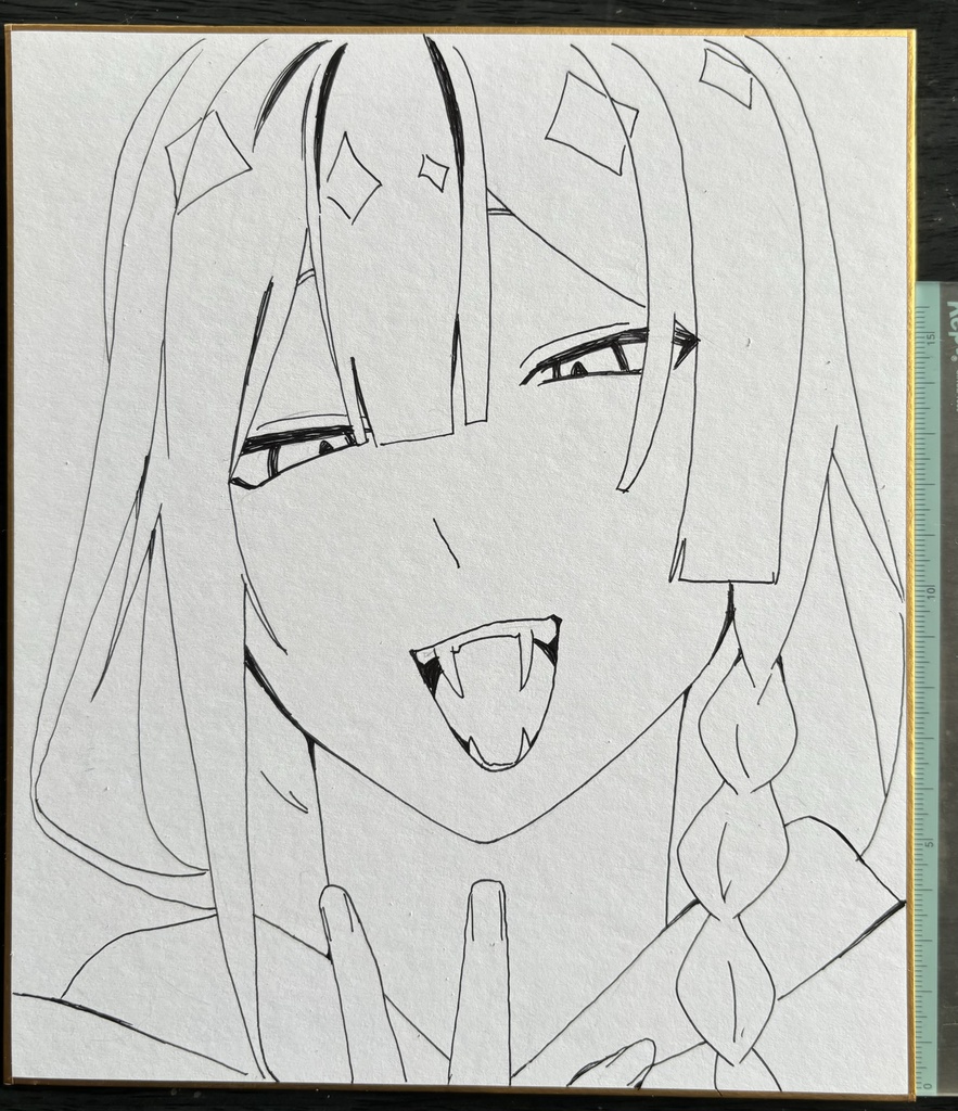 オリジナル色紙 セル
