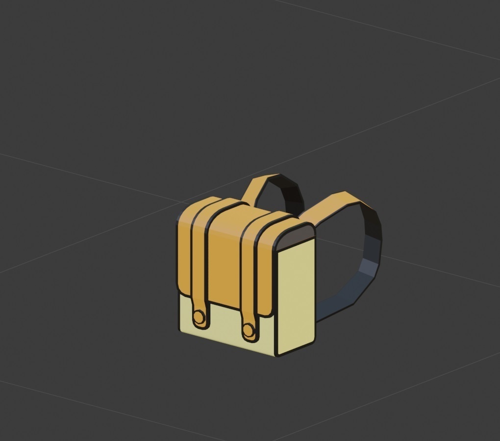 【VRchat】ローポリ アニメ調かばん【Questおすすめ】