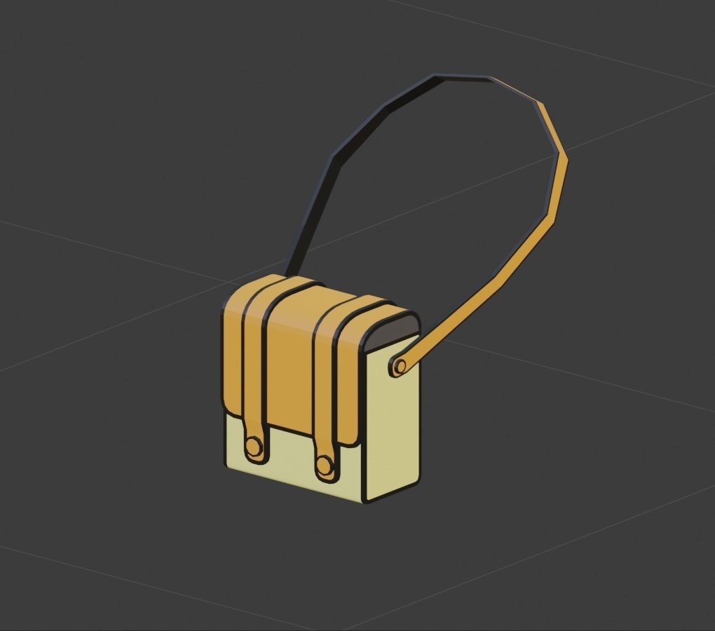 【VRchat】ローポリ アニメ調かばん【Questおすすめ】