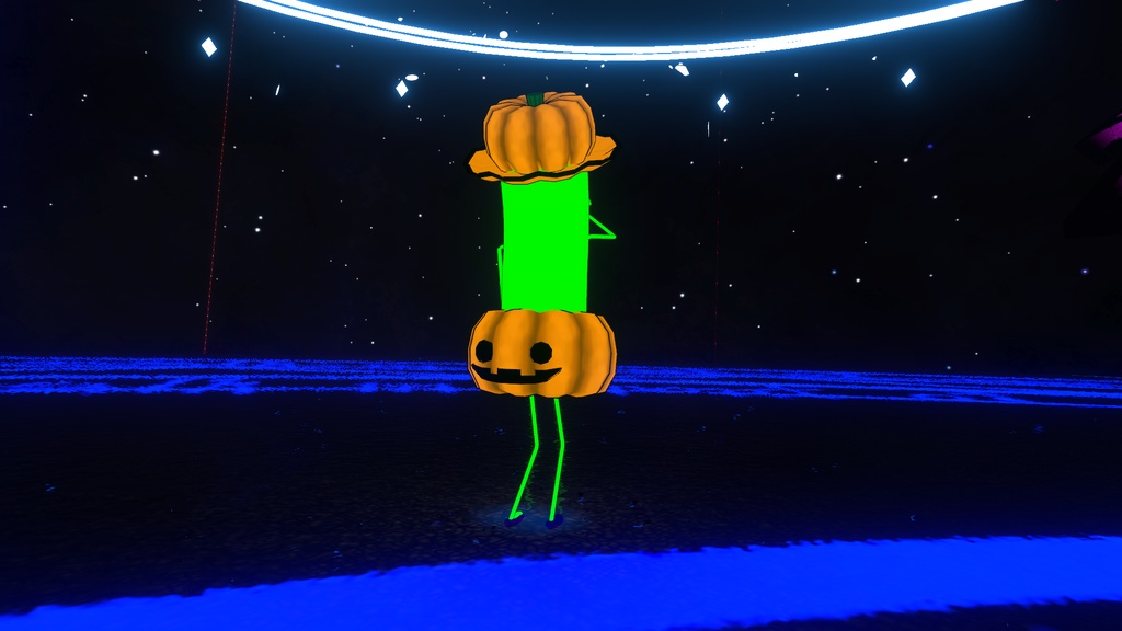 【VRchat】ハロウィンセット かぼちゃ 帽子とか【Halloween】