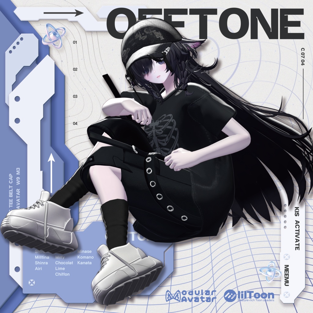 🖤OFF TONE🖤  [12アバター対応]