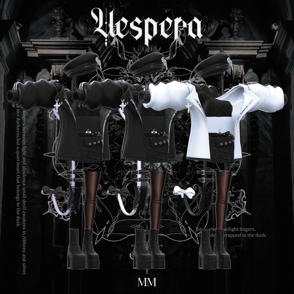 📢!! 発売セール中!!📢 😈Vespera😈【6アバター対応】