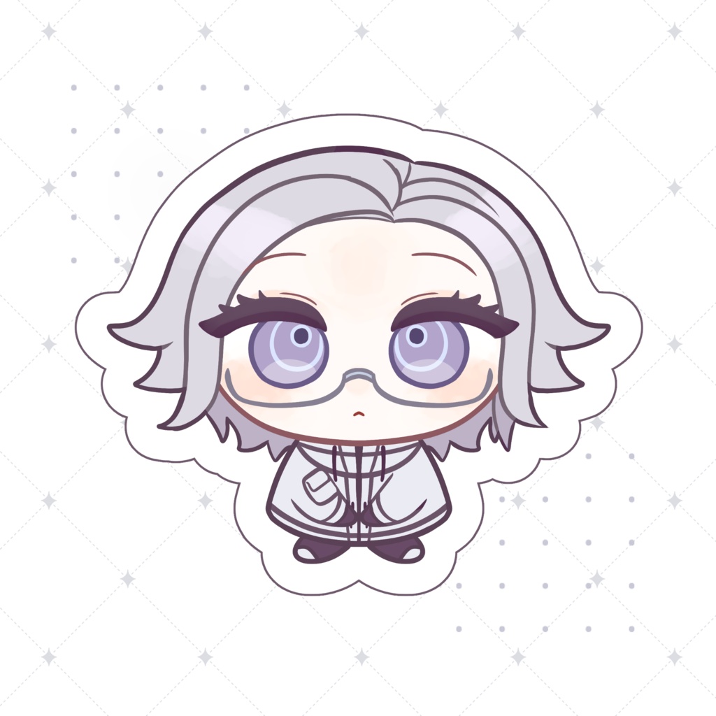 あおつきアクリルブロック