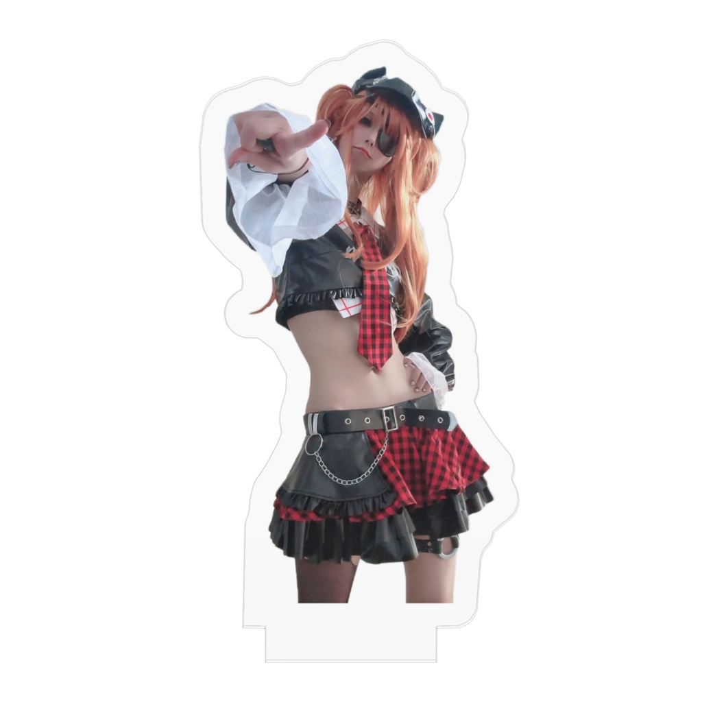 エヴァ アスカ パンクコスプレ アクリルスタンド B