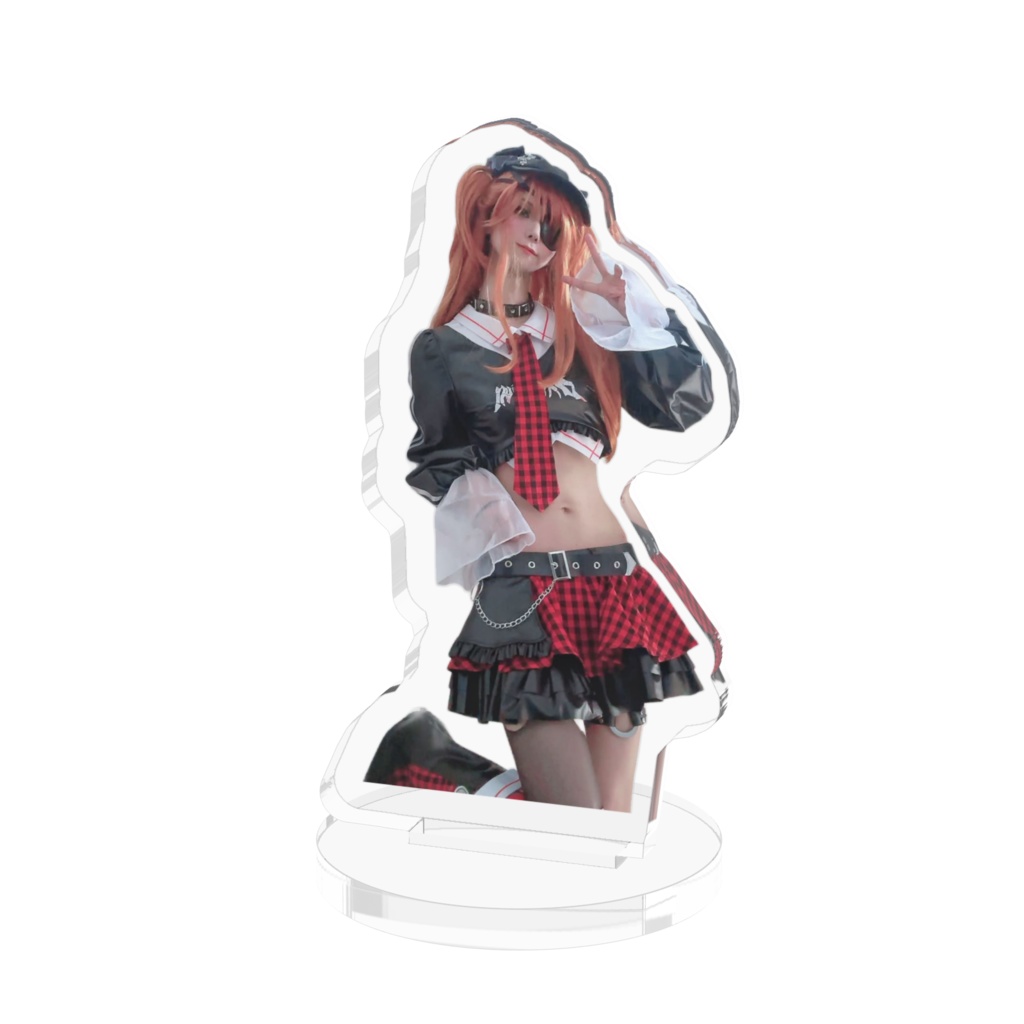 エヴァ　アスカ　パンクコスプレ　アクリルスタンド A