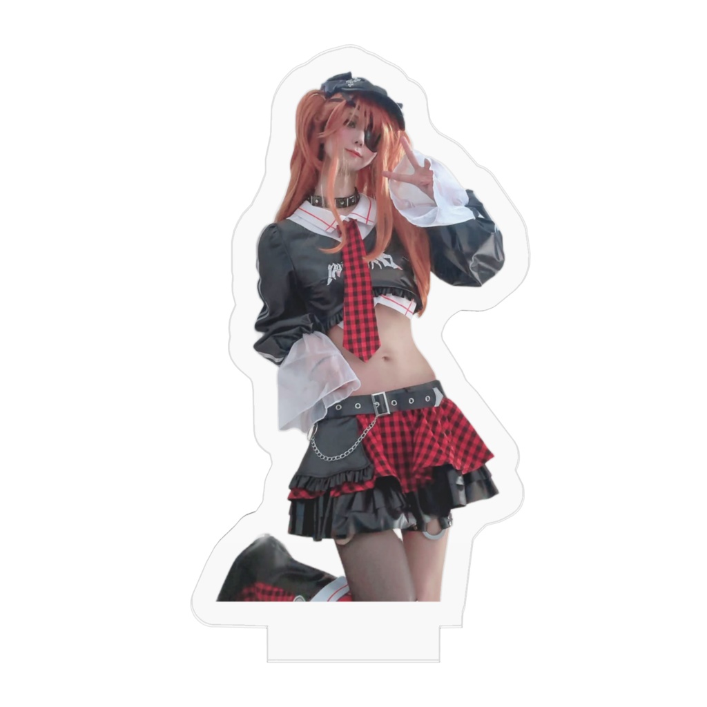 エヴァ アスカ パンクコスプレ アクリルスタンド A