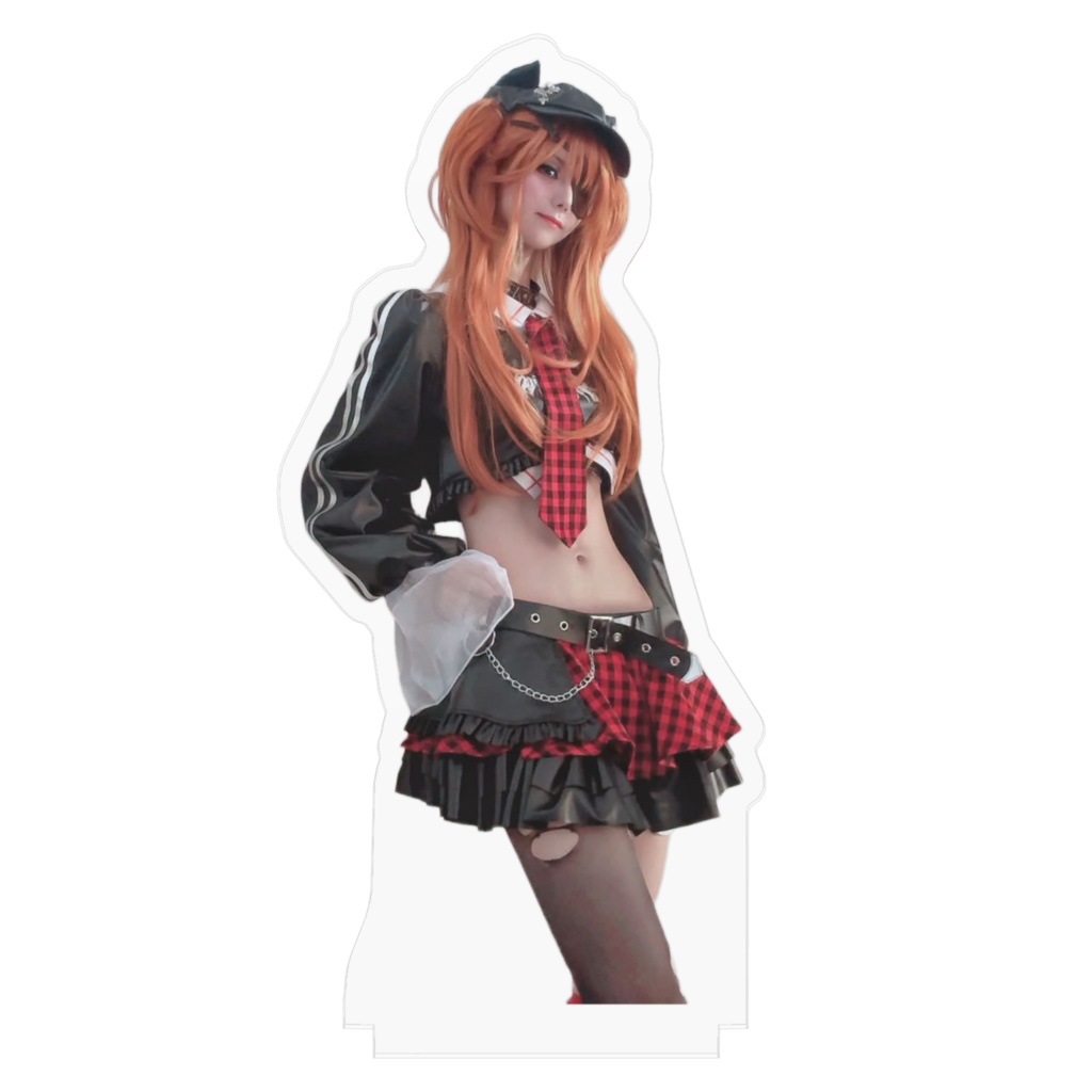 エヴァ アスカ パンクコスプレ アクリルスタンド C