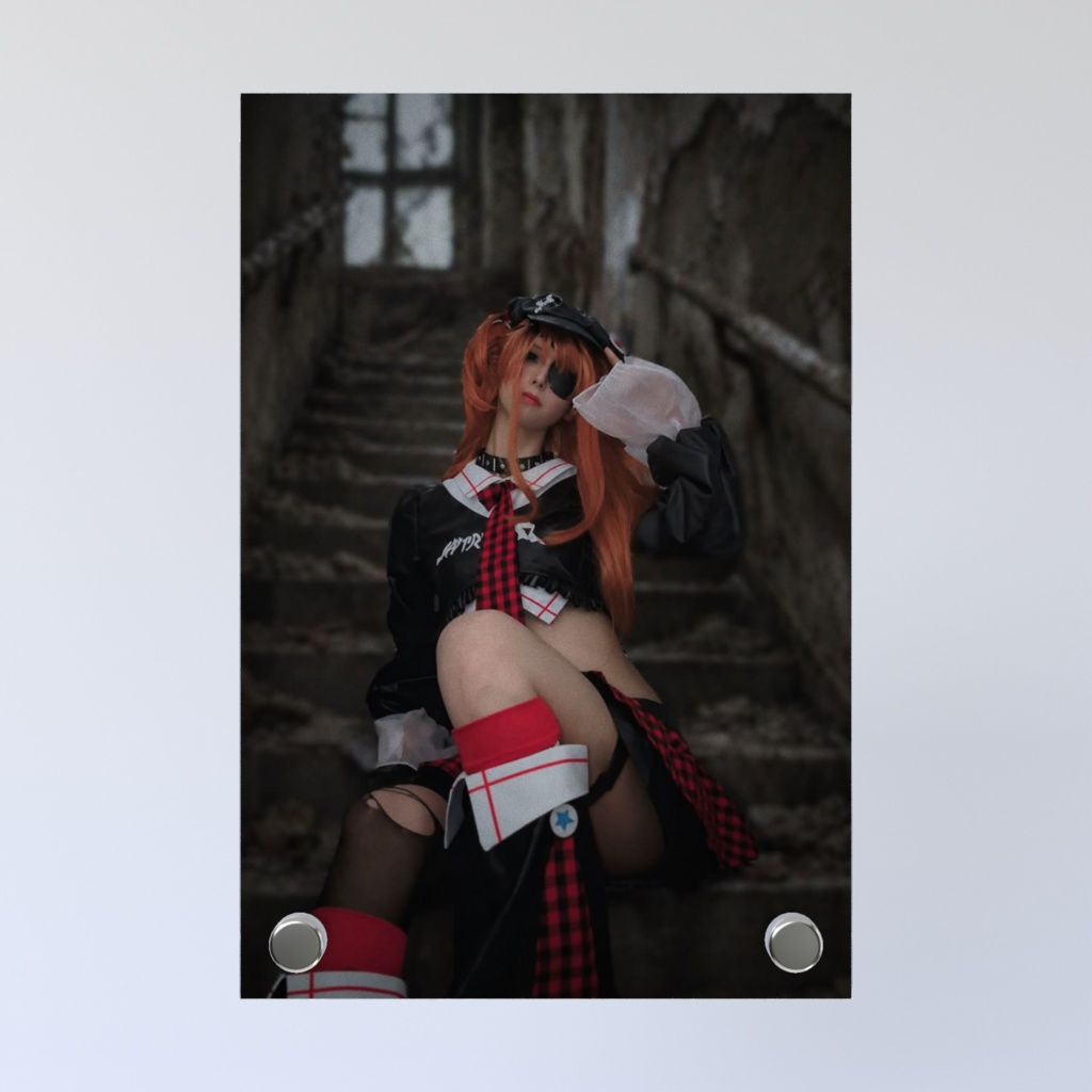 エヴァ アスカコスプレ アクリルフォトパネル A
