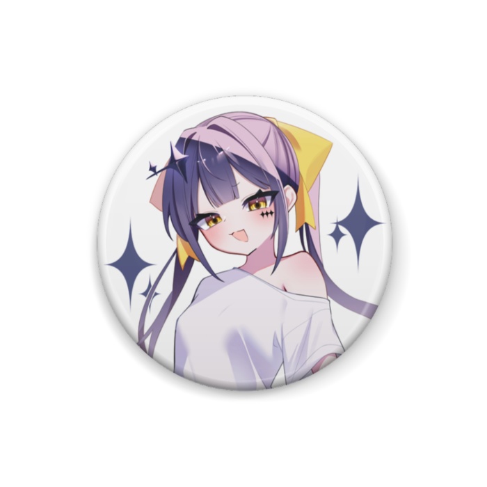 【一周年記念グッズ】霄様（ロり）缶バッチ