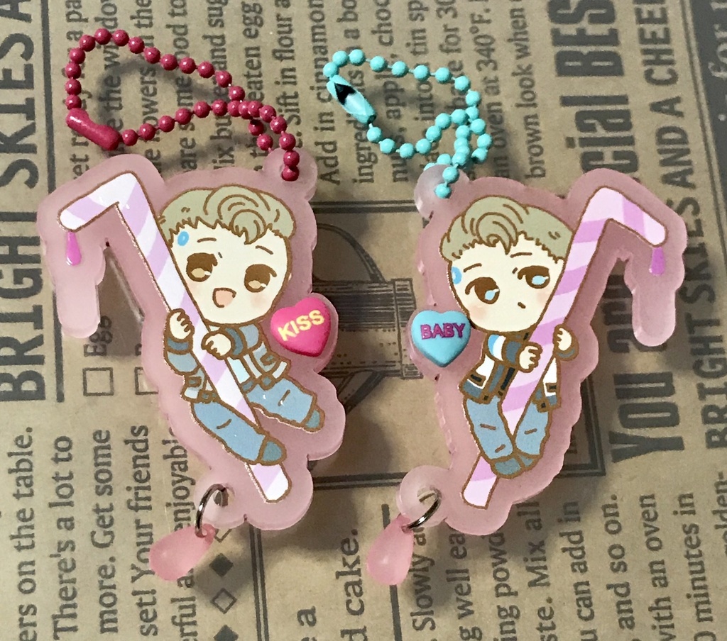 ひっかけアクリルキーホルダー　コナー・RK900　900800セット