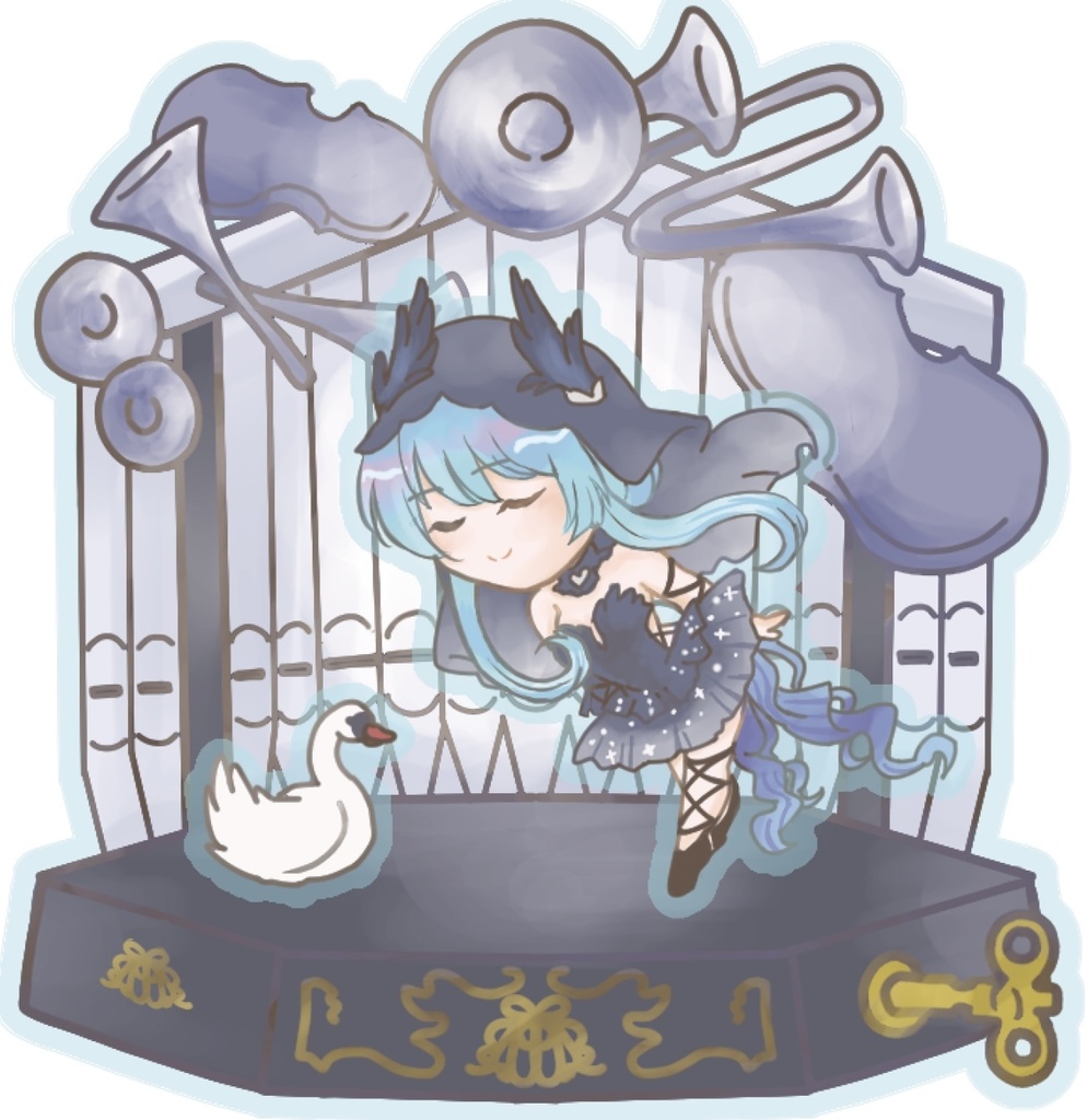 シャカシャカアクリルキーホルダー 無期迷途②