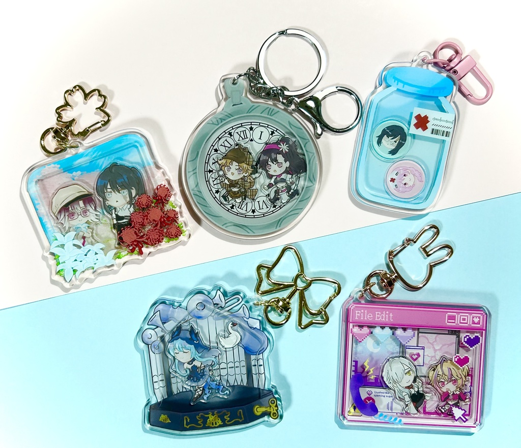 シャカシャカアクリルキーホルダー 無期迷途②