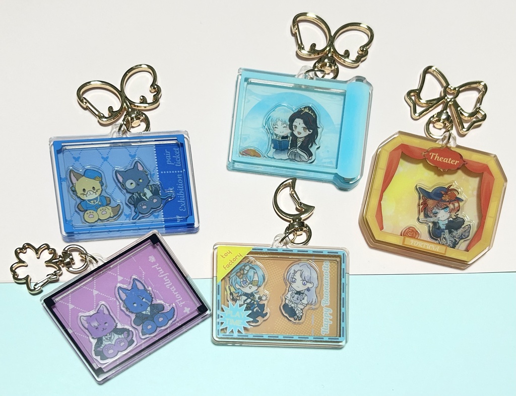 シャカシャカアクリルキーホルダー③ 無期迷途