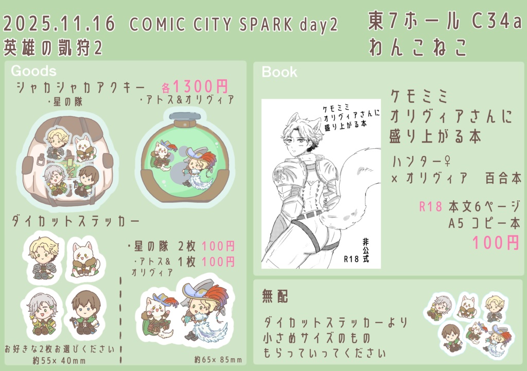 シャカシャカアクリルキーホルダー ワイルズ