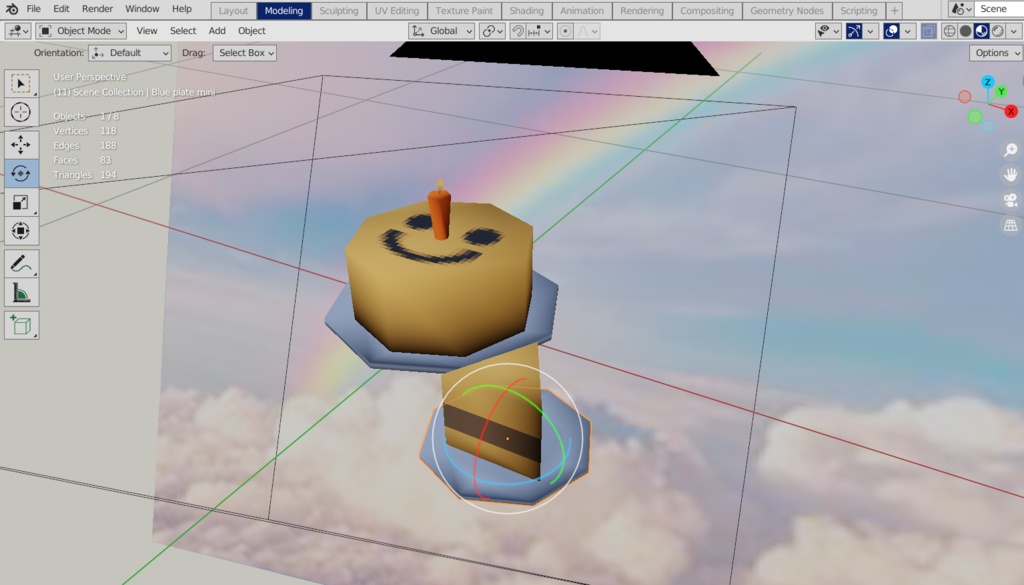 ʜᴀᴘᴘʏ ᴄᴀᴋᴇs (sᴍɪʟᴇ ᴄᴀᴋᴇ)