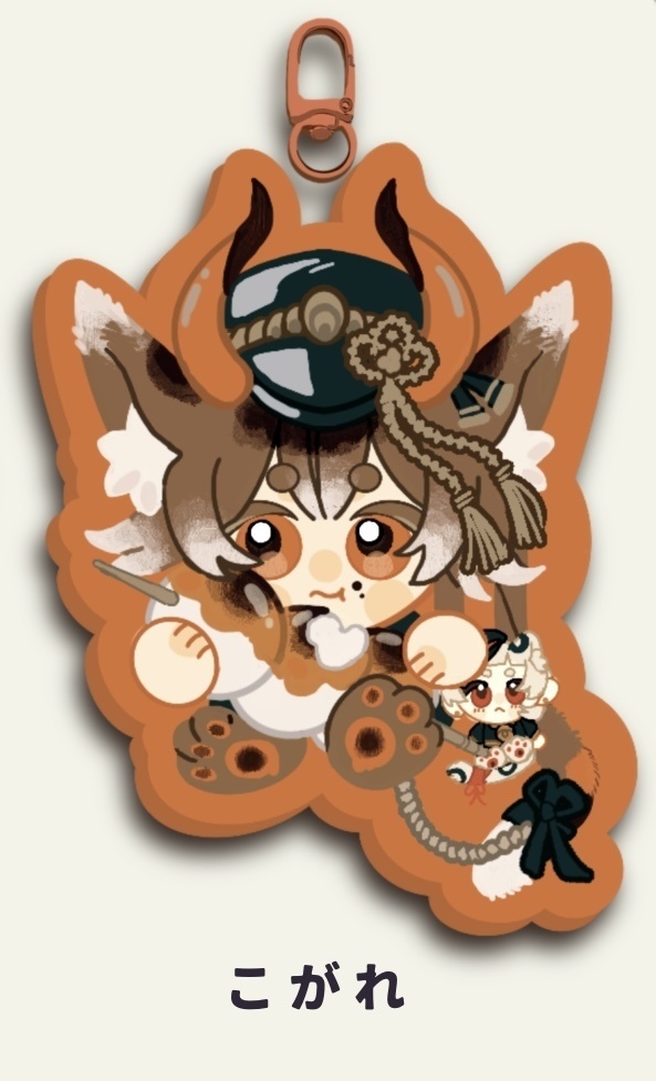 フチなしアクリルキーホルダー(全6種)