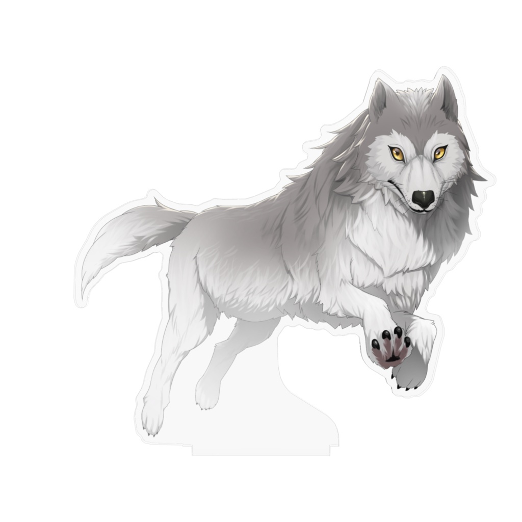 狼飼アルム-キービジュアル(大きい狼のみ)-アクリルスタンド