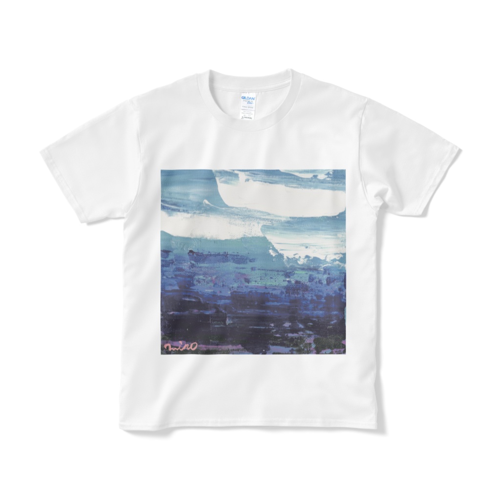 [Deep sea-深海-] Tシャツ(白)