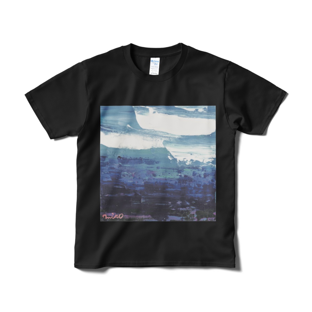 [Deep sea-深海-] Tシャツ(黒)