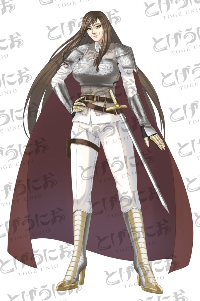 【表情差分7種】女剣士