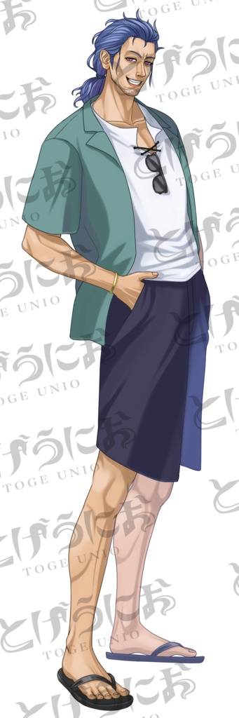 【表情差分10種】胡散臭いおじさん