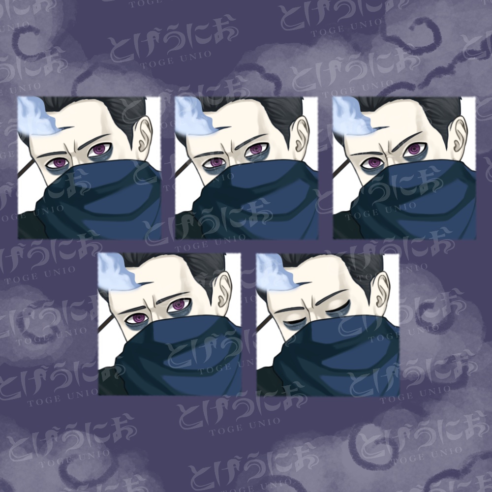 【表情差分5種+マスク差分】ゴーストニンジャ