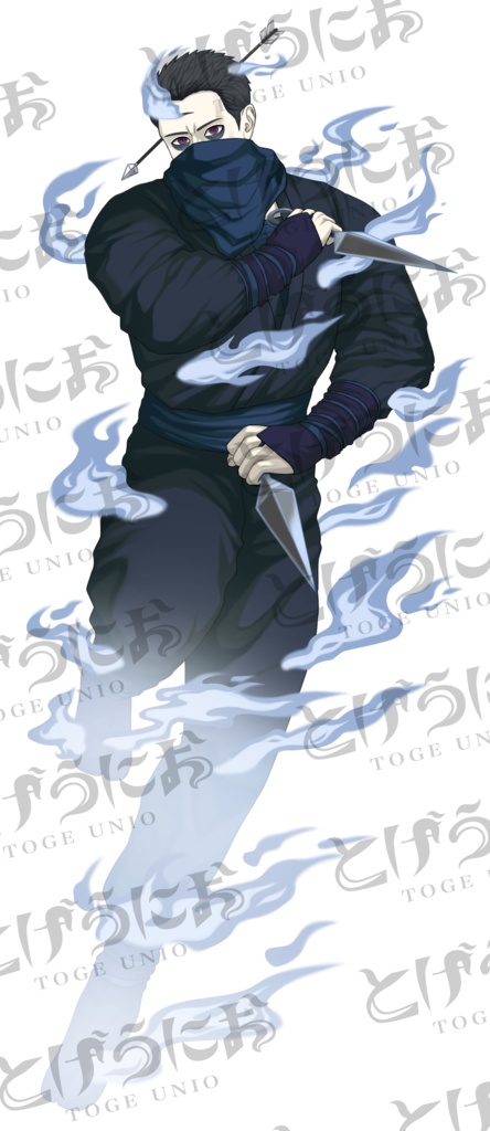 【表情差分5種+マスク差分】ゴーストニンジャ