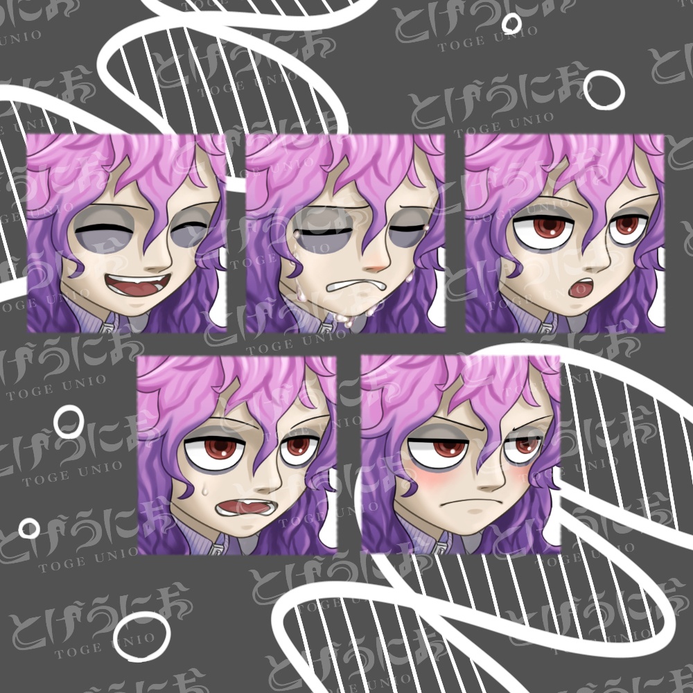 【表情差分10種】子供科学者