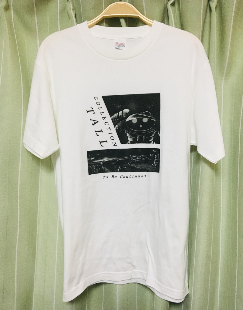 可愛いロボット『TALLトール』のオリジナルTシャツ