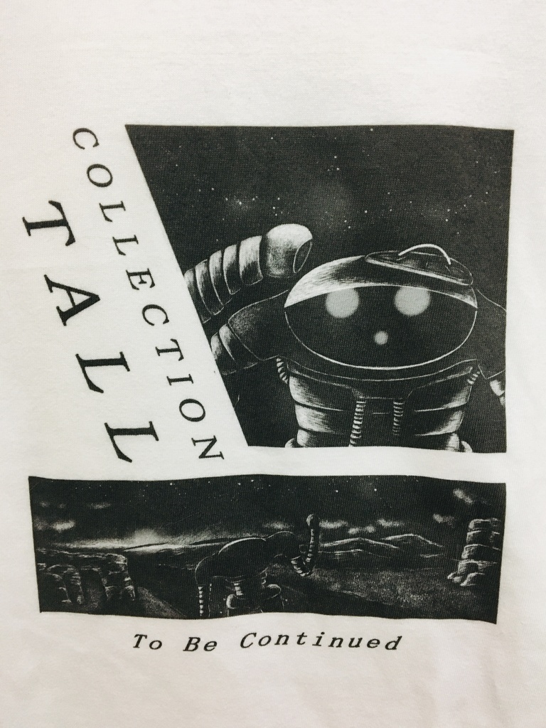 可愛いロボット『TALLトール』のオリジナルTシャツ