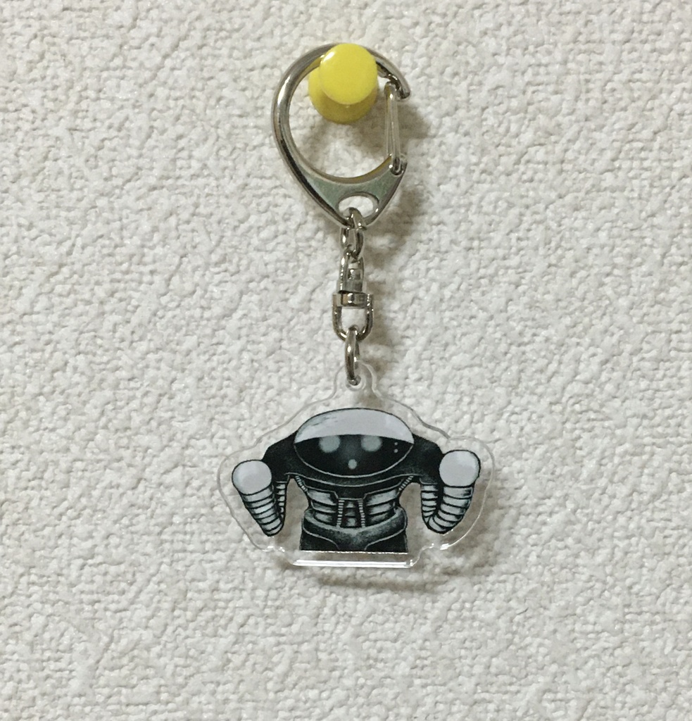 可愛いロボット『TALLトール』アクリルキーホルダー
