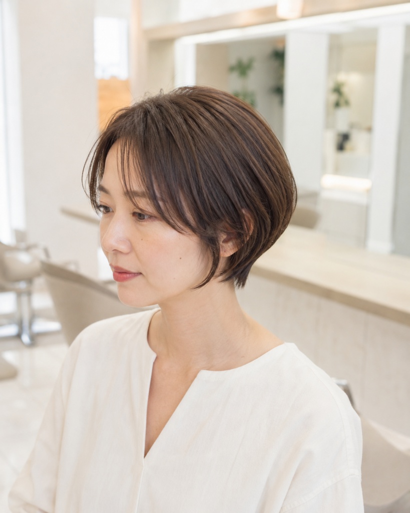 美容室向けAIヘアスタイル画像素材|無料サンプル版