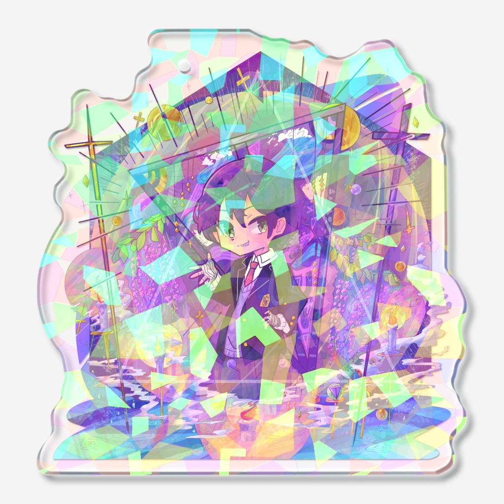 剣持刀也ホロ入りキーホルダー