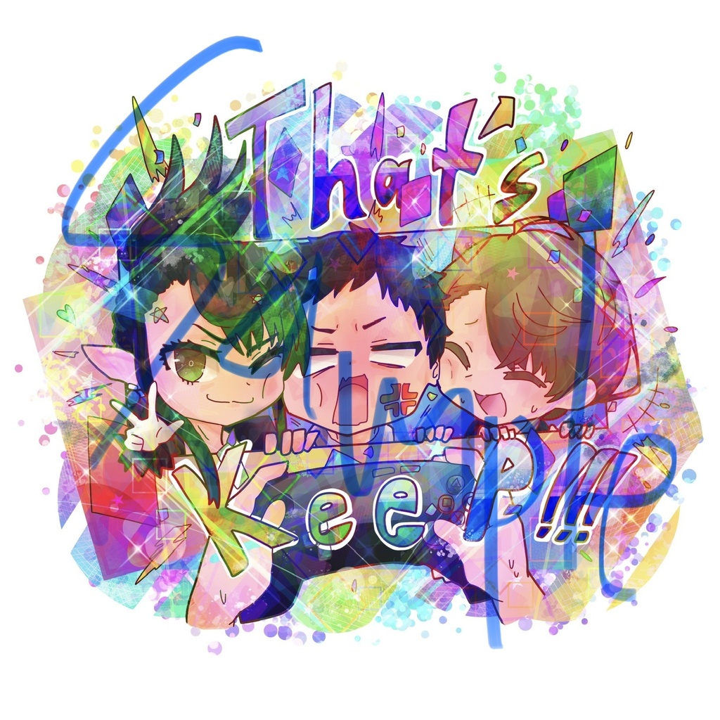 雑キープアクリルキーホルダー【キラキラDX】