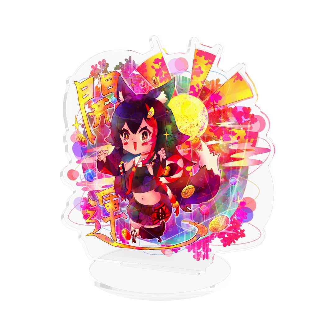 大神ミオ、開運アクリルフィギュア