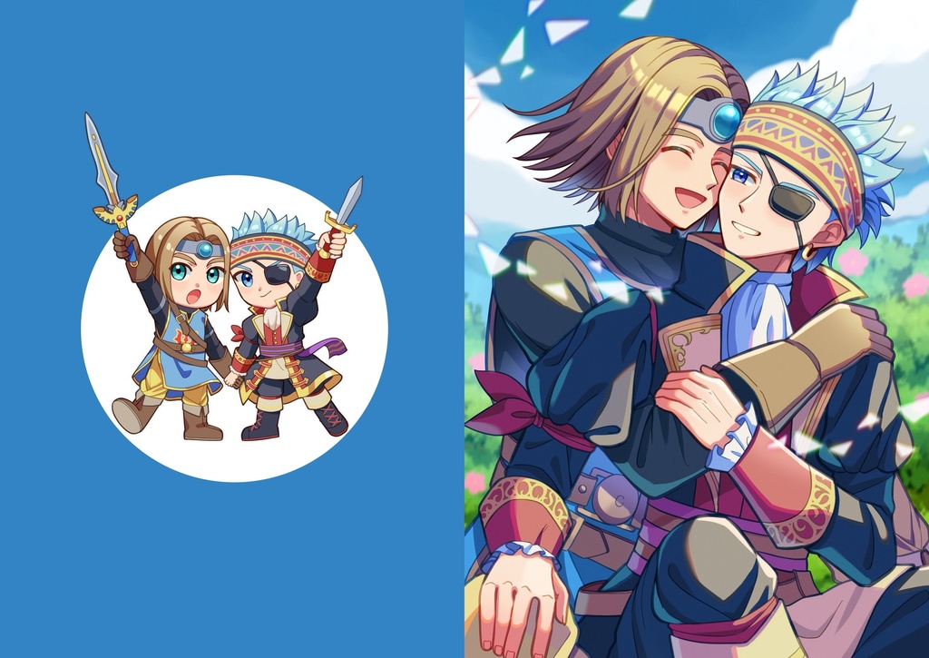 主カミュA4クリアファイル/ダイカットマグネットセット頒布