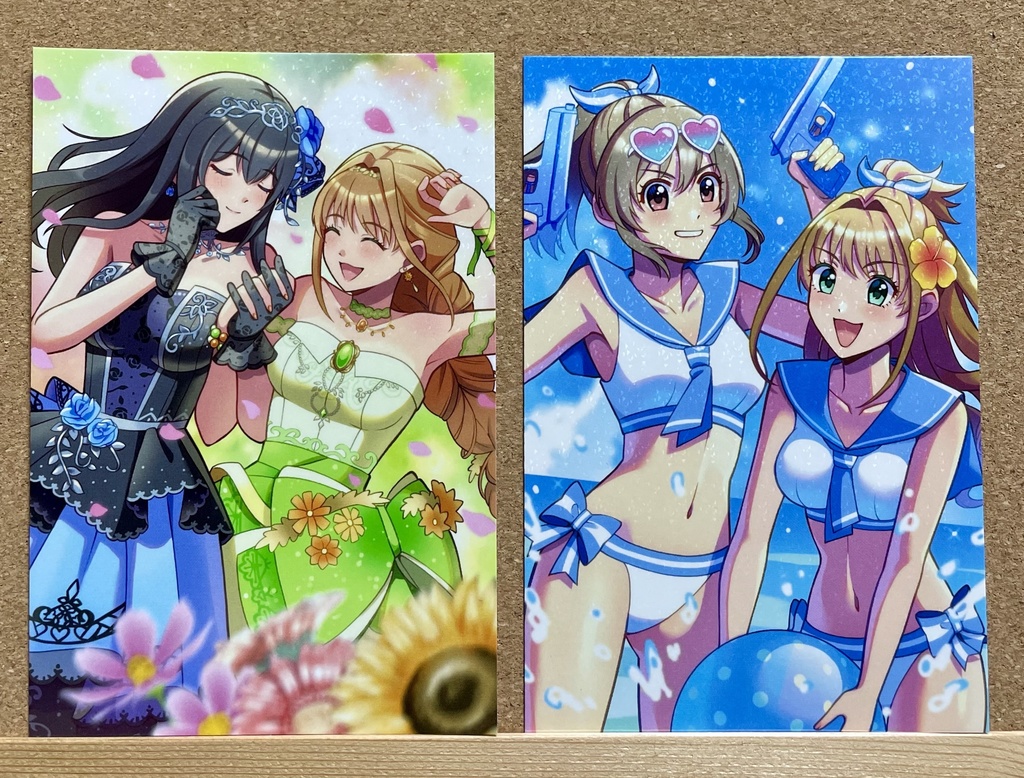 日野茜アクリルキーホルダー/ポストカードセット頒布