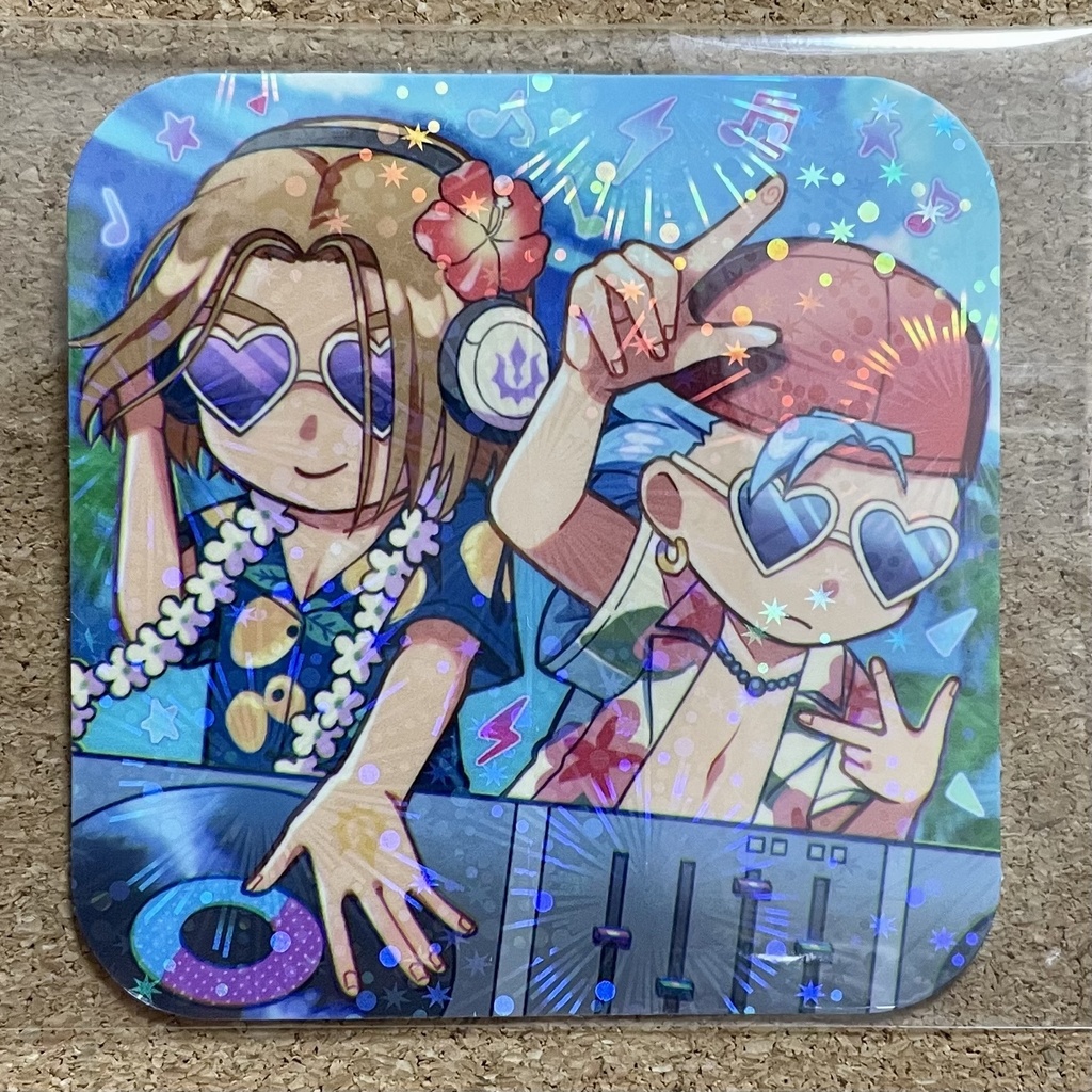 主カミュパリピステッカー