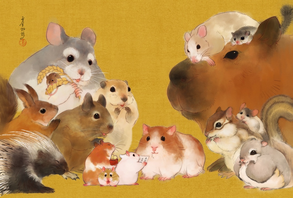 【ミニトート】げっしーず2023