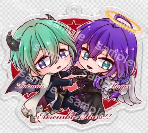 悪魔と天使の巽マヨアクリルキーホルダー