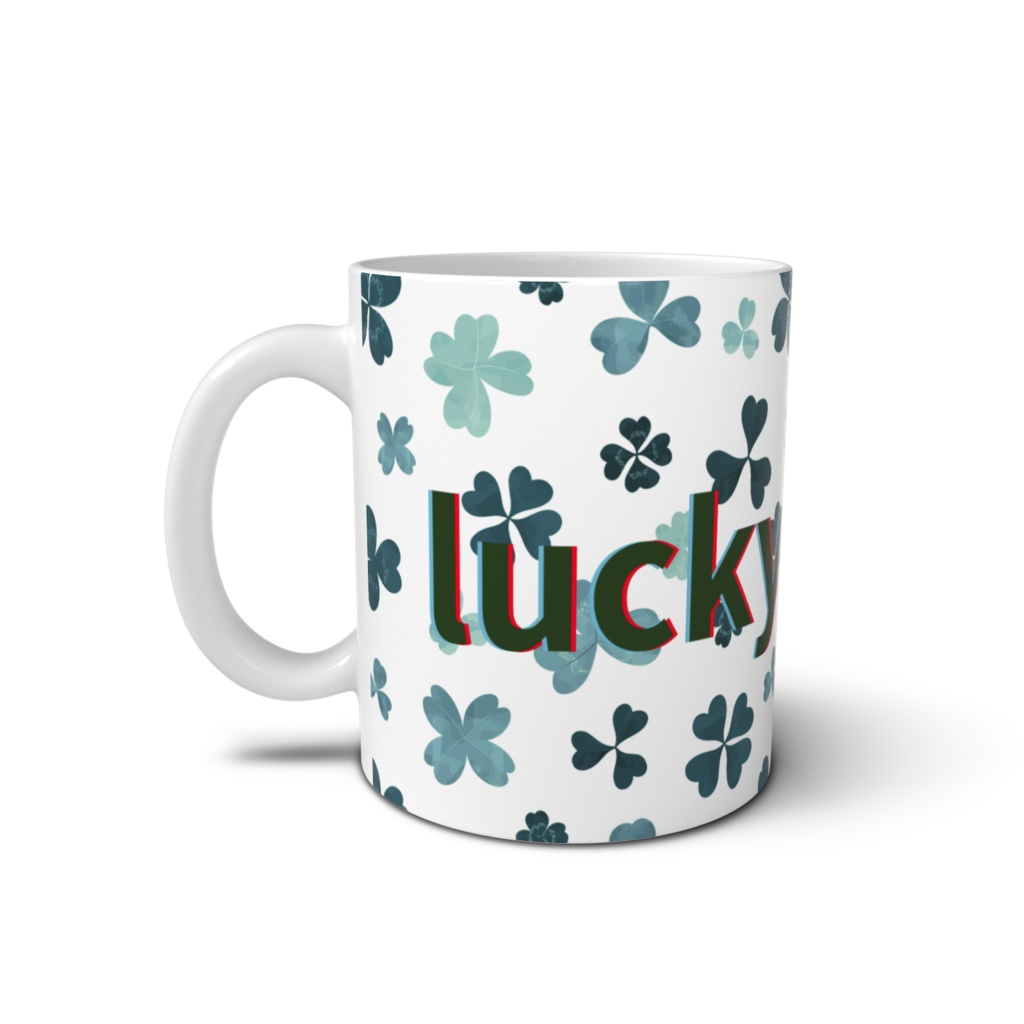 マグカップ(四つ葉のクローバー)