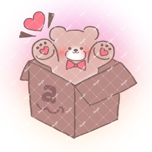 【フリー素材】Amazonっぽいアイコン【かわいい くま】