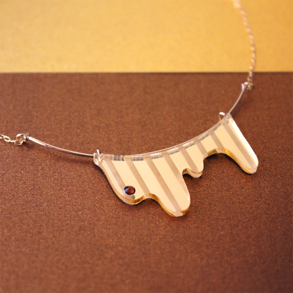 メルトネックレス(ストライプ)