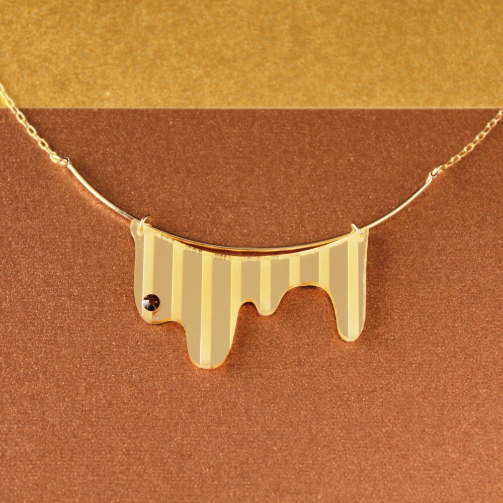 メルトネックレス（ストライプ）